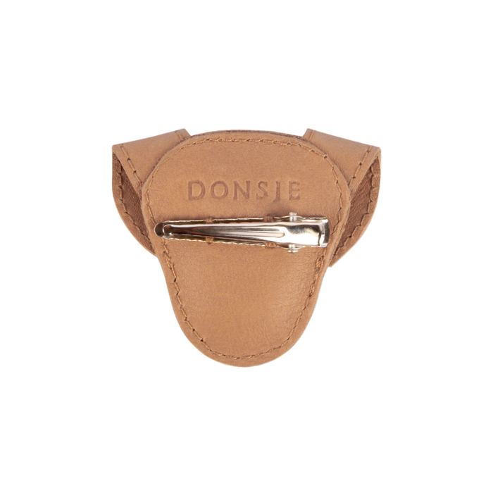 Donsje Josy Classic Hairclip | Dog | Truffle Nubuck
