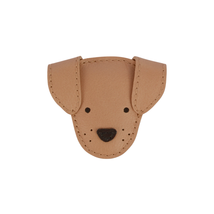 donsje Josy Classic Hairclip | Dog | Truffle Nubuck