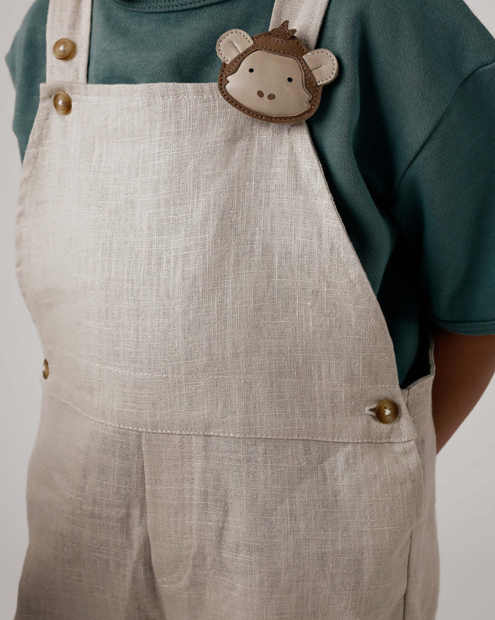 Donsje Josy Special Hairclip | Monkey | Truffle Nubuck