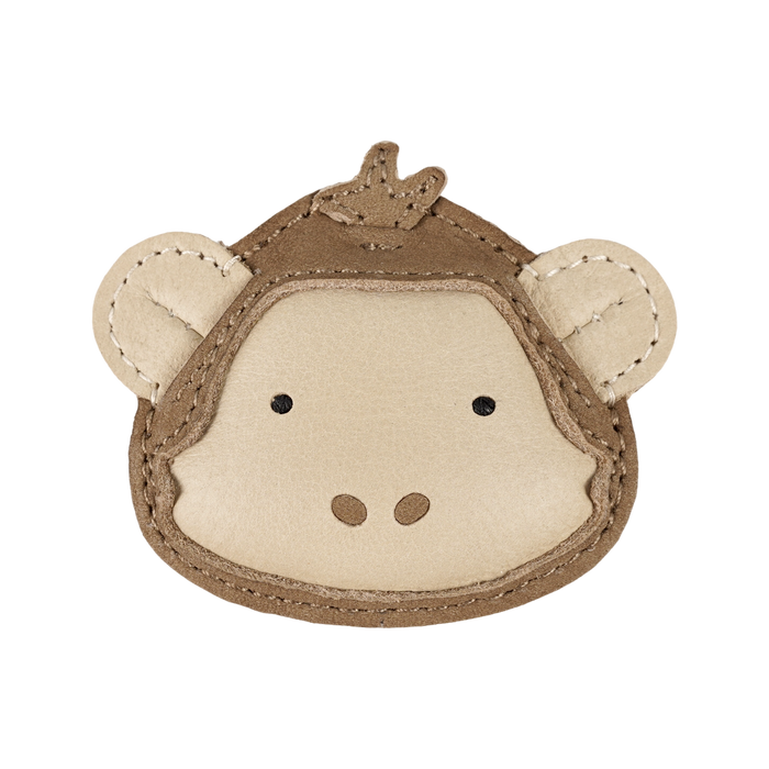 donsje Josy Special Hairclip | Monkey | Truffle Nubuck