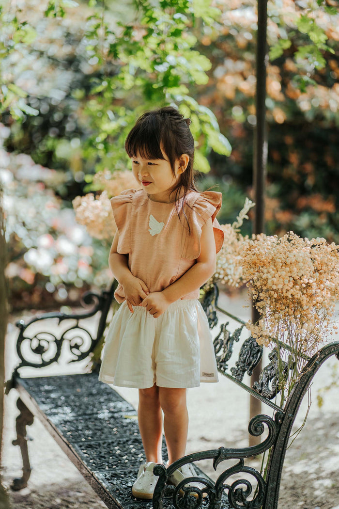 Donsje Joysa Shorts | Warm White