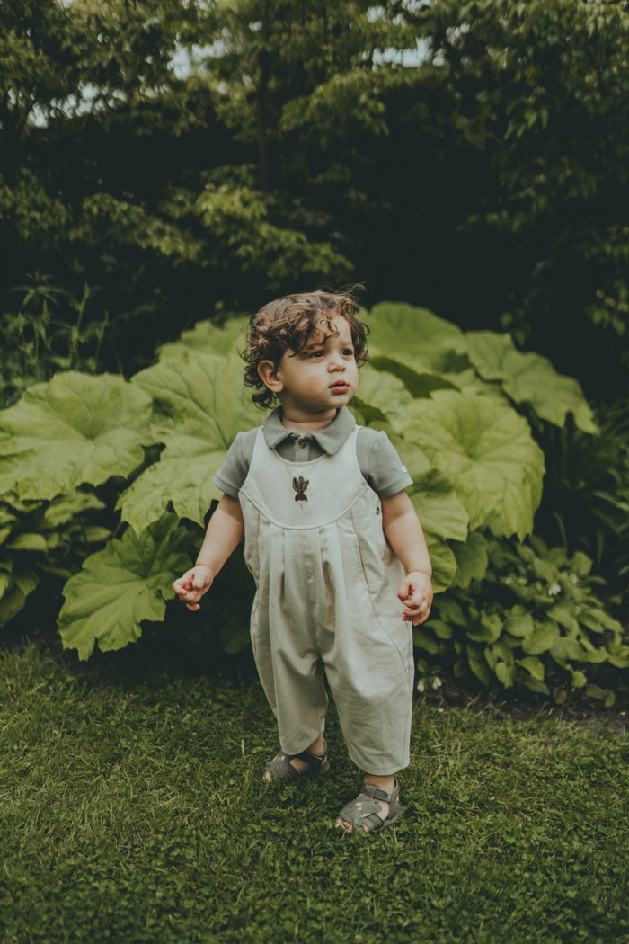 Donsje Kaat Overalls | Radish | Macaroon