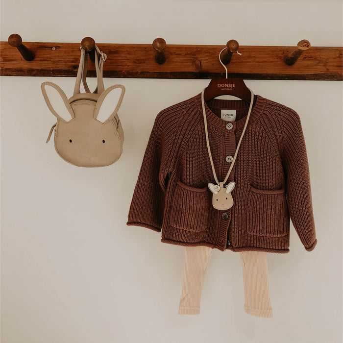 Donsje Kapi Classic Backpack | Bunny | Taupe Nubuck