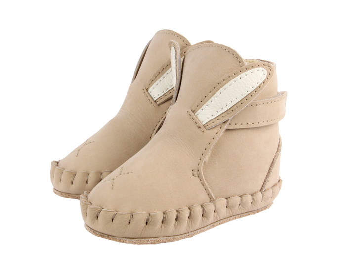 donsje Kapi Classic Booties | Bunny | Taupe Nubuck