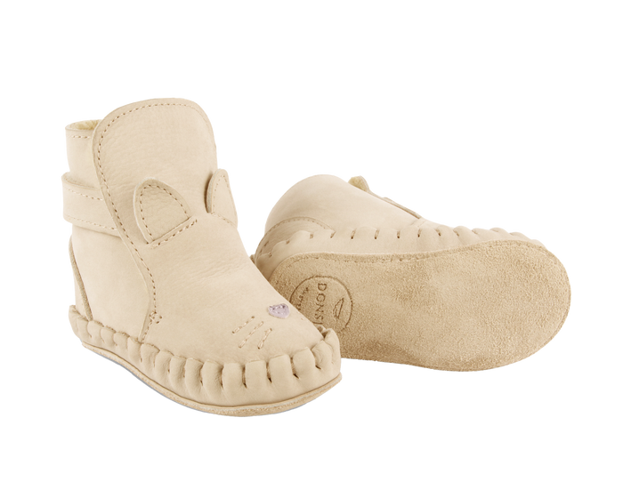 Donsje Kapi Special Booties | Kitten | Cream Leather