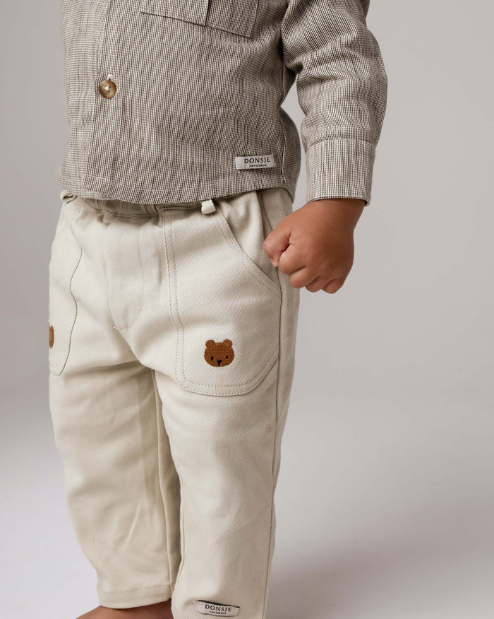 Donsje Kassim Trousers | Bear | Biscotti