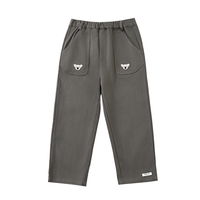 donsje Kassim Trousers | Koala | Cloudy Grey