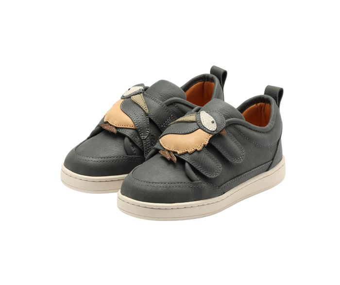 donsje Kien Sneakers | Chickadee | Petrol Leather
