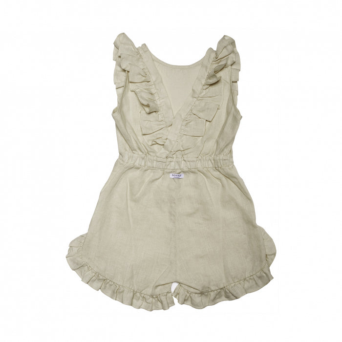 Donsje Kiki Linen Playsuit | Dune