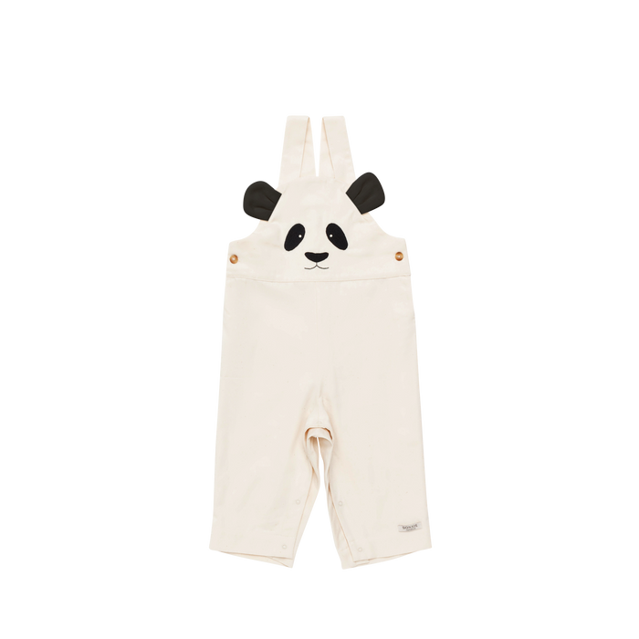donsje Kladi Overalls | Panda | Birch