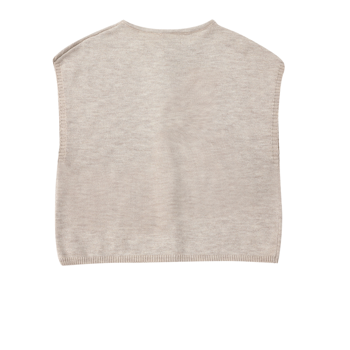 Donsje Laire Vest | Lavender Brown Melange