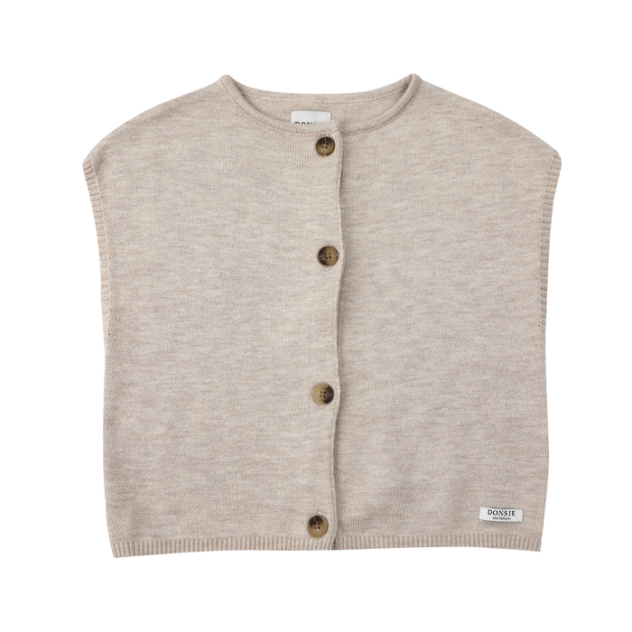 donsje Laire Vest | Lavender Brown Melange