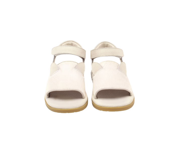 Donsje Lara Sandals | Cat | Cream Cow Hair