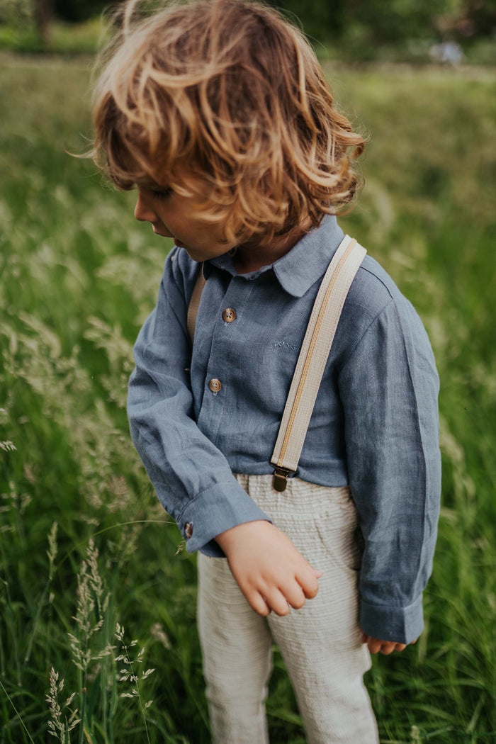 Donsje Leom Linen Shirt | Dark Spruce