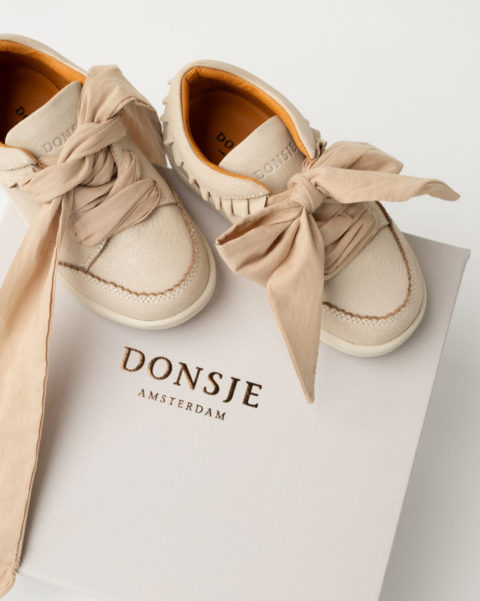 Donsje Lexley Sneakers | Cream Leather