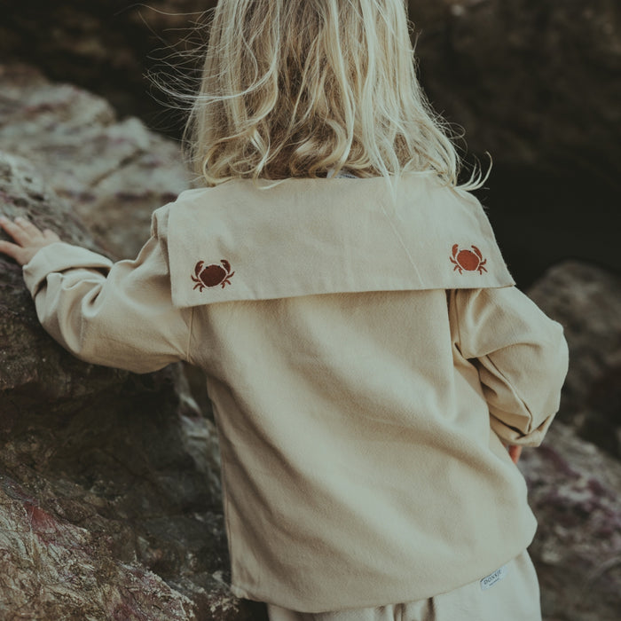 Donsje Lias Shirt | Crab | Warm Sand