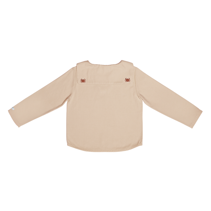 donsje Lias Shirt | Crab | Warm Sand
