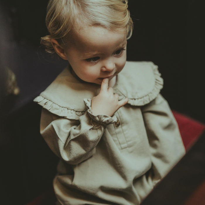 Donsje Lida Romper | Lavender Brown