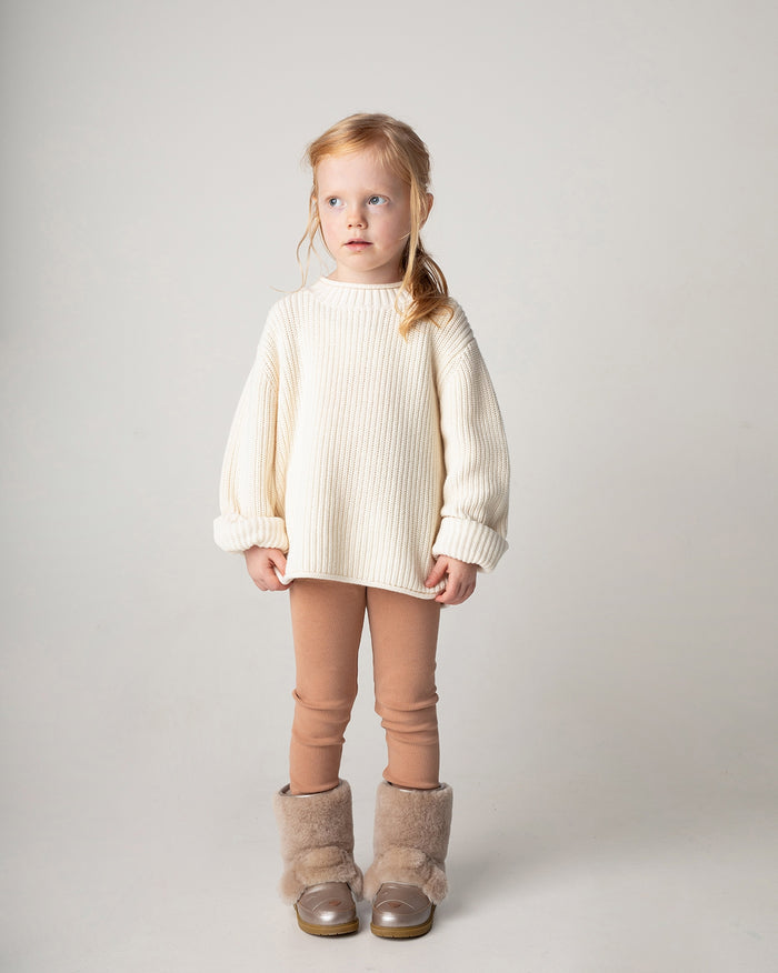Donsje Liella Sweater | Warm White