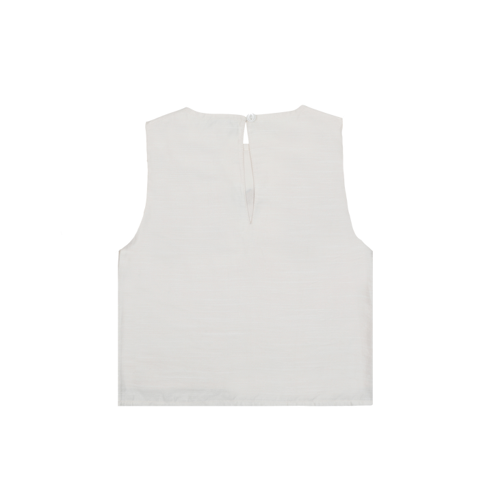 Donsje Linzie Top | Vlinder | Warm White