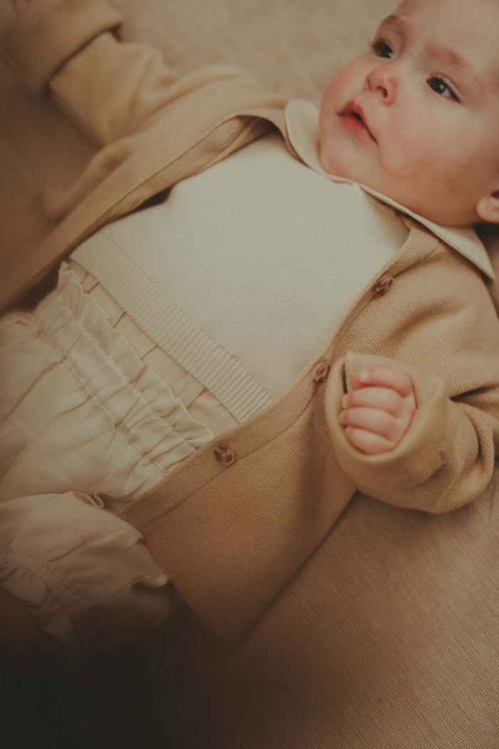 Donsje Loann Cardigan | Light Hay