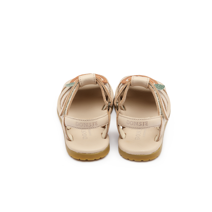 Donsje Lodie Sandals | Arancia | Cream Leather