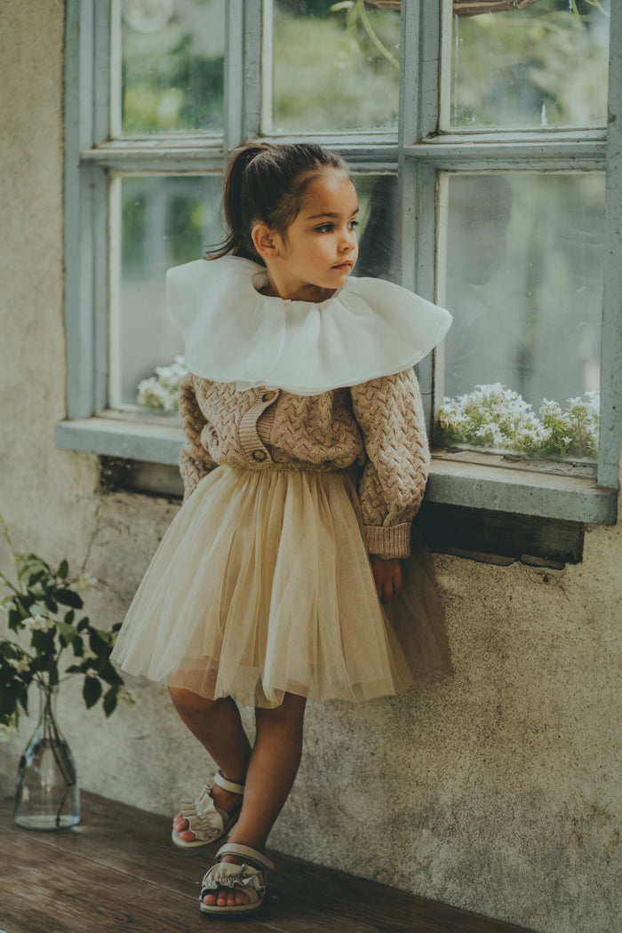 Donsje Loena Cardigan | Latte Melange