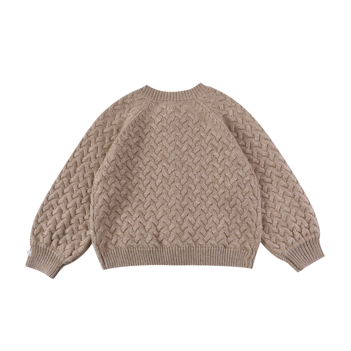 Donsje Loena Cardigan | Latte Melange
