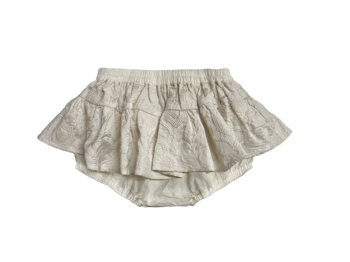 Donsje Lonna Skirt | Warm White Flowers