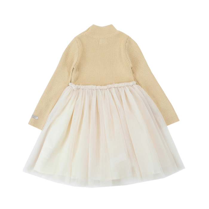 donsje Lotus Dress | Biscuit