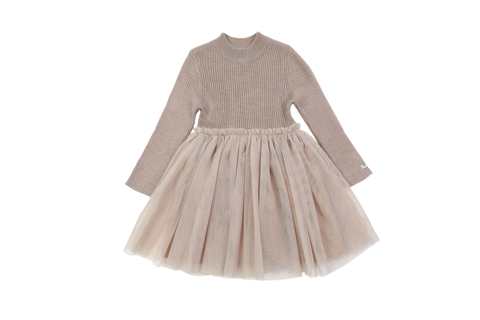 donsje Lotus Dress | Rose Grey