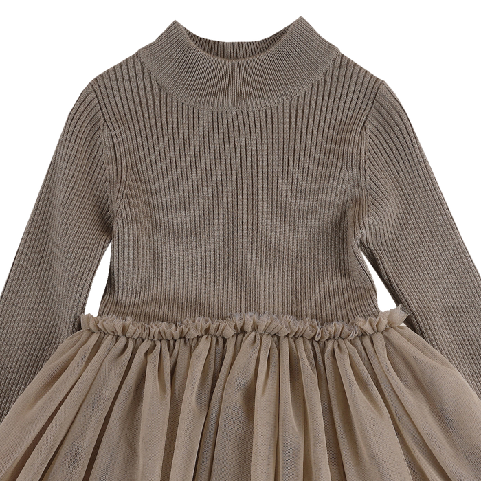 Donsje Lotus Dress | Taupe