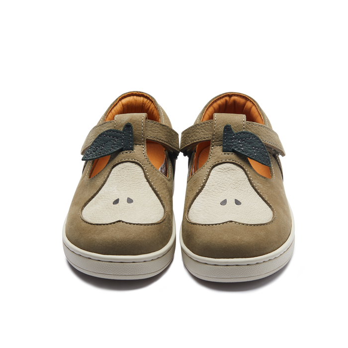 Donsje Lowy Shoes | Pear | Sage Betting Leather