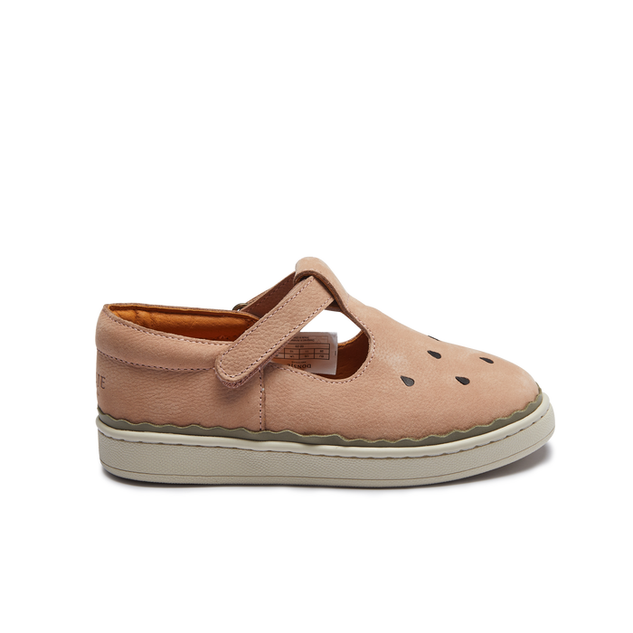 Donsje Lowy Shoes | Watermelon | Coral Betting Leather