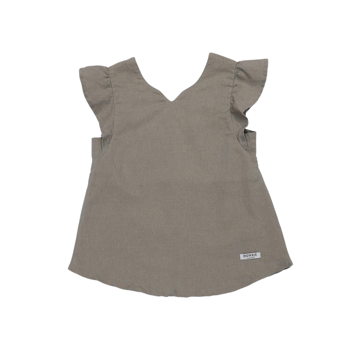 donsje Luna Blouse | Olive Grey
