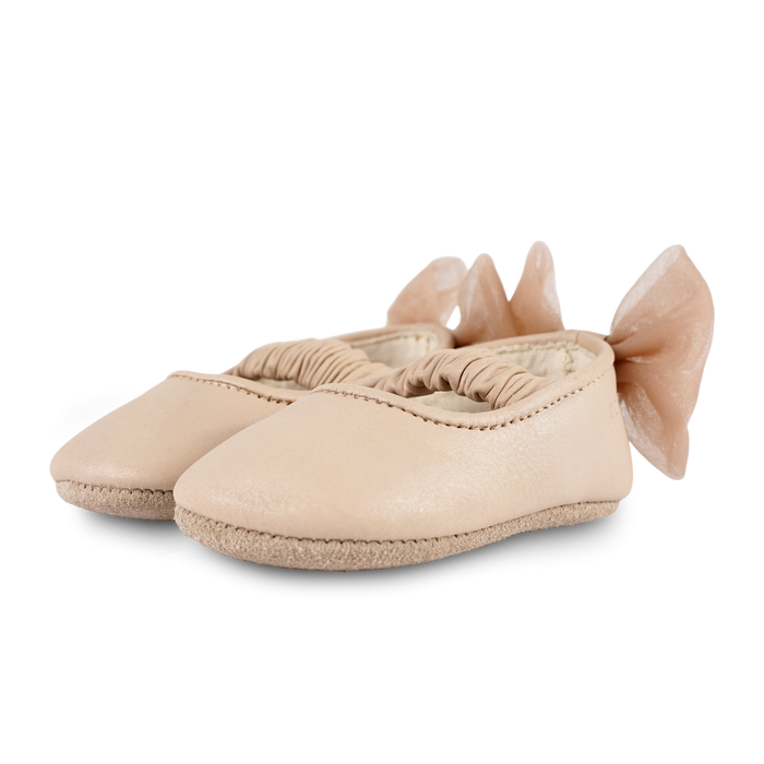 donsje Luyax Ballerinas | Powder Metallic Nubuck