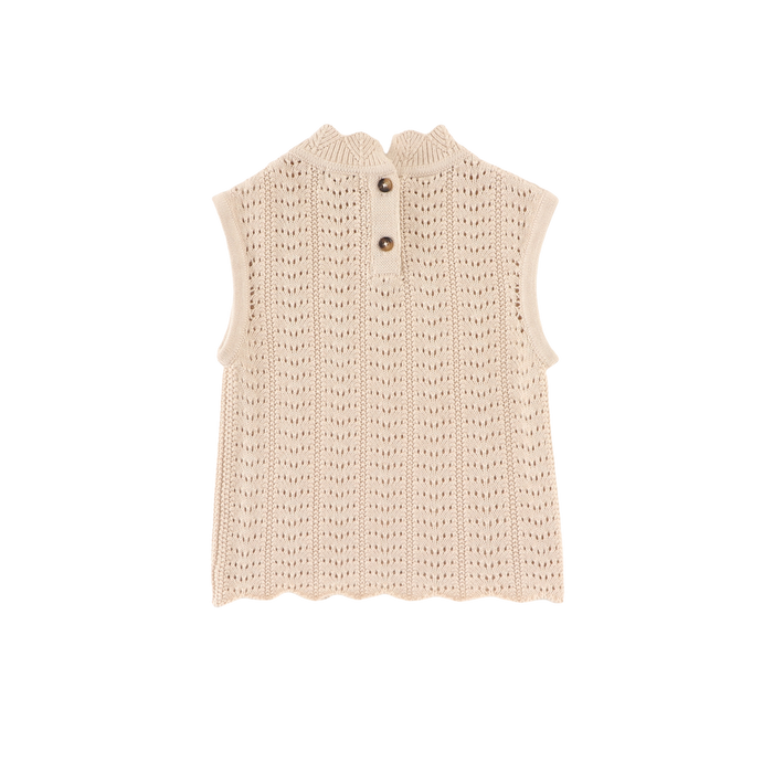 Donsje Mabell Vest | Misty Rose