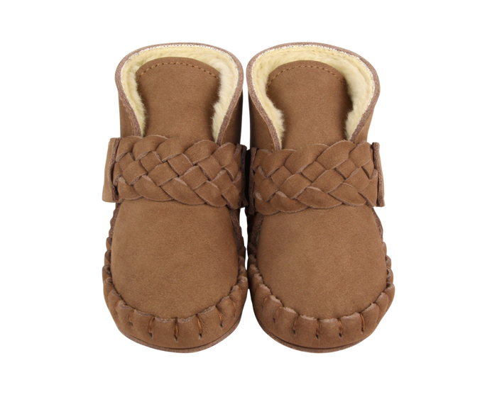 Donsje Mace Booties | Hazelnut Nubuck