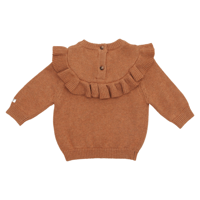 Donsje Mare Sweater | Amber Brown Melange