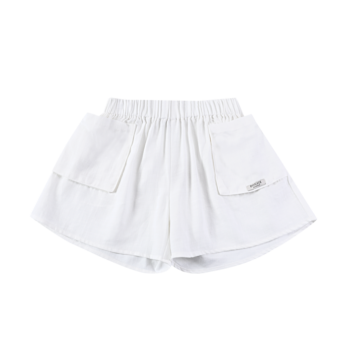 donsje Mary Shorts | Crispy White