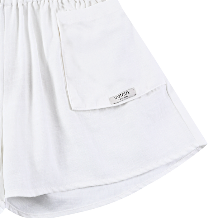 Donsje Mary Shorts | Crispy White