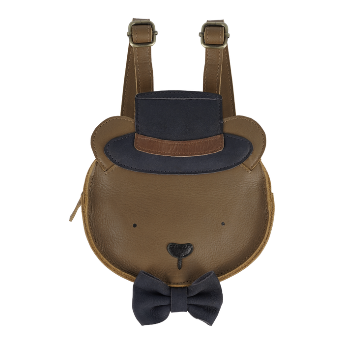 donsje Matsi Backpack | Bear | Cognac Classic Leather