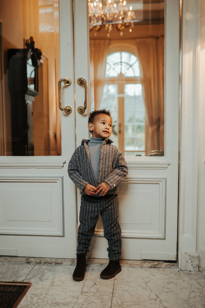 Donsje Mavix Trousers | Cloudy Grey Melange