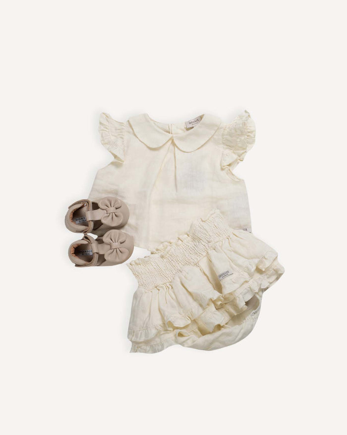 Donsje Meau Shoes | Light Rose Leather