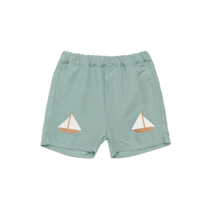 donsje Mees Swim Shorts | Boat | Green Bay