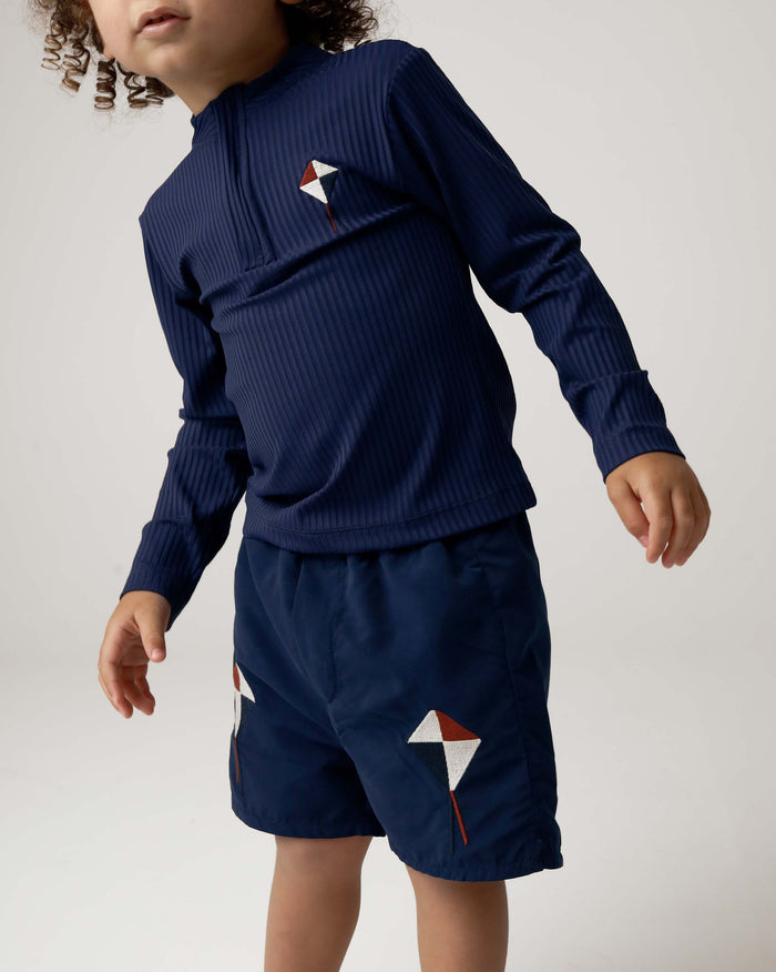 Donsje Mees Swim Shorts | Kite | Blue Marine