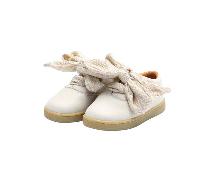 donsje Meilly Sneakers | Cream Leather