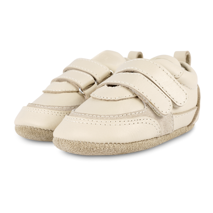 Donsje Merijn Sneakers | Cream Leather