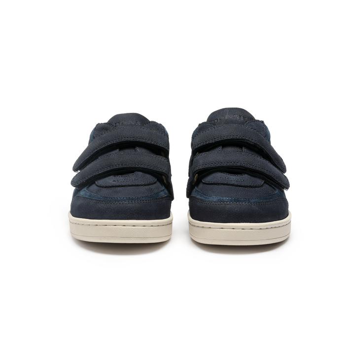 Donsje Meyo Sneakers | Navy Betting Leather