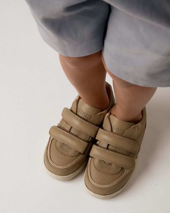 Donsje Meyo Sneakers | Taupe Leather